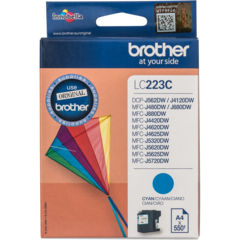 LC223C INKJET BROTHER DCPJ4120 CYAN*