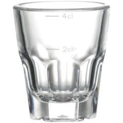 100204 SHOTGLAS GRANITY PC-PLAST 4CL