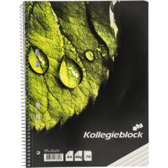 136211 KOLLEGIEBLOCK LINJERAT A4 60G