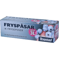 FP340 FRYSPÅSAR 3L 40-PACK