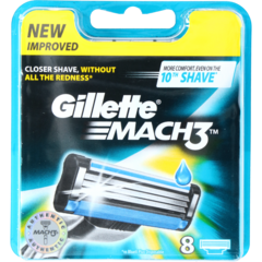 3014260239640 RAKBLAD GILLETTE MACH3 8-PACK