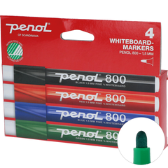 12818000 WHITEBOARDPENNA PENOL 4-PACK F