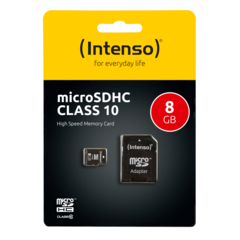 3413460 MINNESKORT MICRO SDHC 8GB