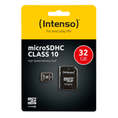 3413480 MINNESKORT MICRO SDHC 32GB