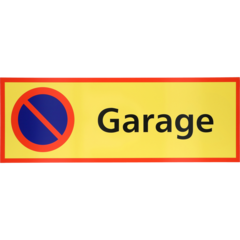 6705433 SKYLT GARAGE 590X210MM