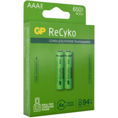 201216 BATTERI GP RECYKO AAA 2-P