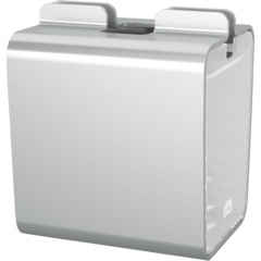 157274002 SERVETTDISPENSER N4 SILVER*