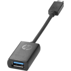 P7Z56AAABB HP USB-C to USB 3.0, Black