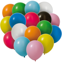 HIS64400 BALLONG 10" MIX 100-PACK