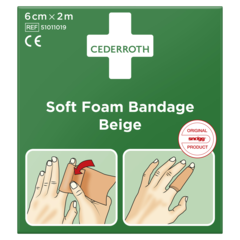 51011019 BANDAGE SOFT FOAM BEIGE 2M