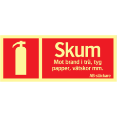 LUN566741948 SKYLT SKUMSLÄCKARE