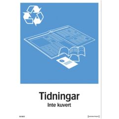 LUN566742979 SKYLT TIDNINGAR