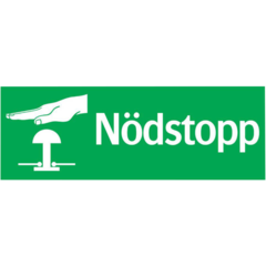 LUN566732137 SKYLT NÖDSTOPP