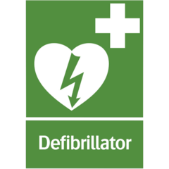 LUN566705455 NÖDSKYLT DEFIBRILLATOR