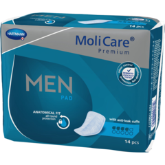 HART168707 MOLICARE MEN PAD 4 DROPPAR 